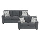9746DG*2 - 2pc Set: Sofa, Love