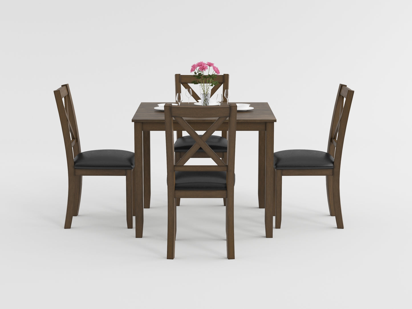 5838CH-5P - 5-Piece Pack Dinette Set