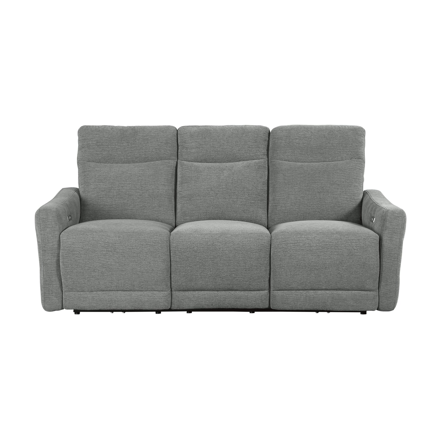 9804DV*2PWH - 2pc Set: Sofa, Love (Power)