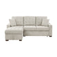 9816SN*2LCRL - (2)2-Piece Sectional with Left Chaise, Pull-out Bed and Hidden Storage
