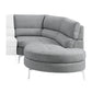 9879GY-R - (2/2)Right Side Chaise