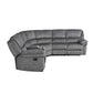 9913*32LCN2R - (3)3-Piece Reclining Sectional with Left Console