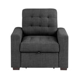 9916DG-1 - Chair with Pull-out Ottoman