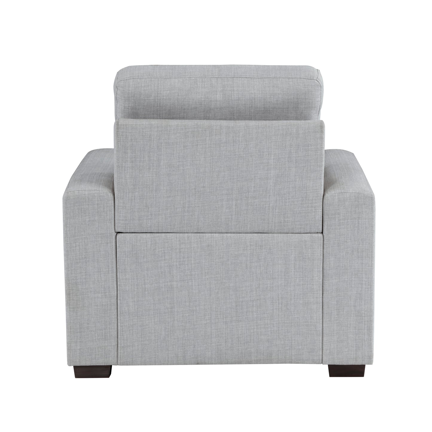 9916GY-1 - Chair with Pull-out Ottoman