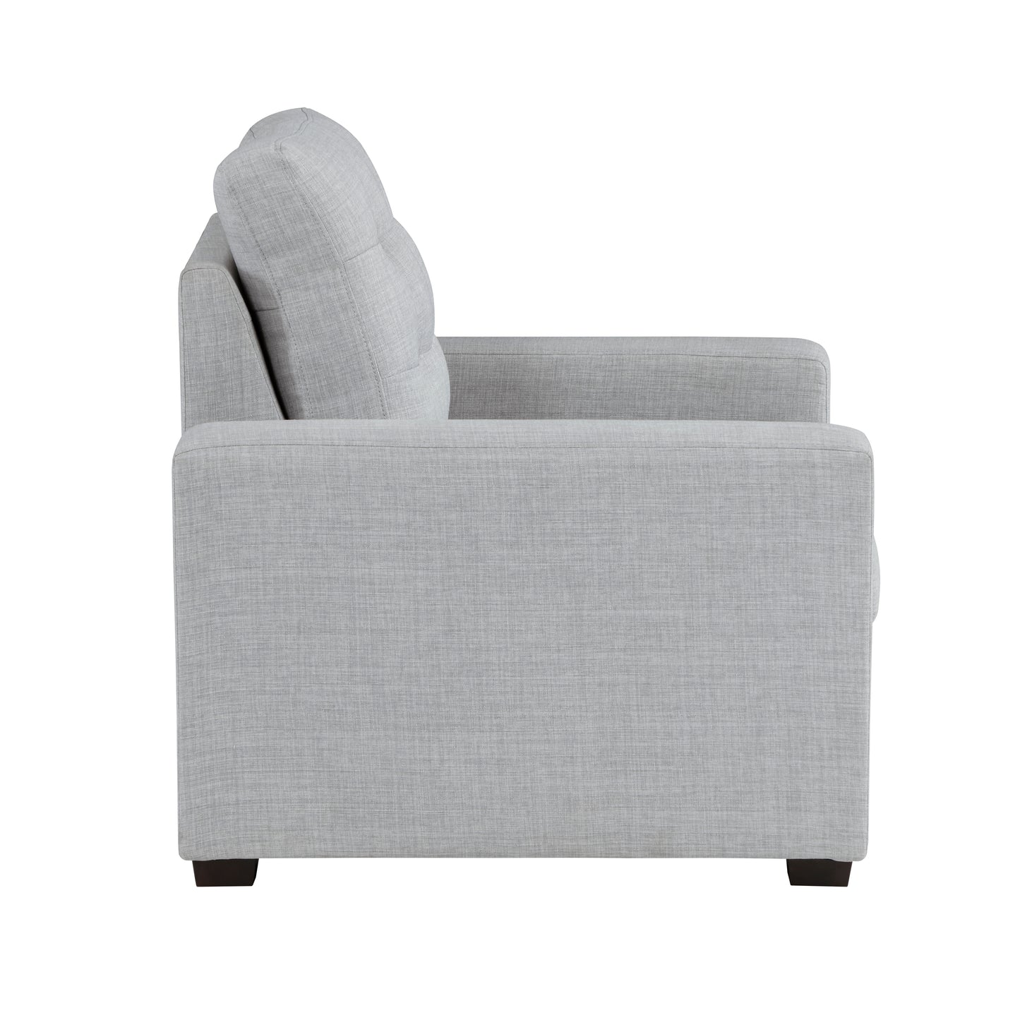 9916GY-1 - Chair with Pull-out Ottoman