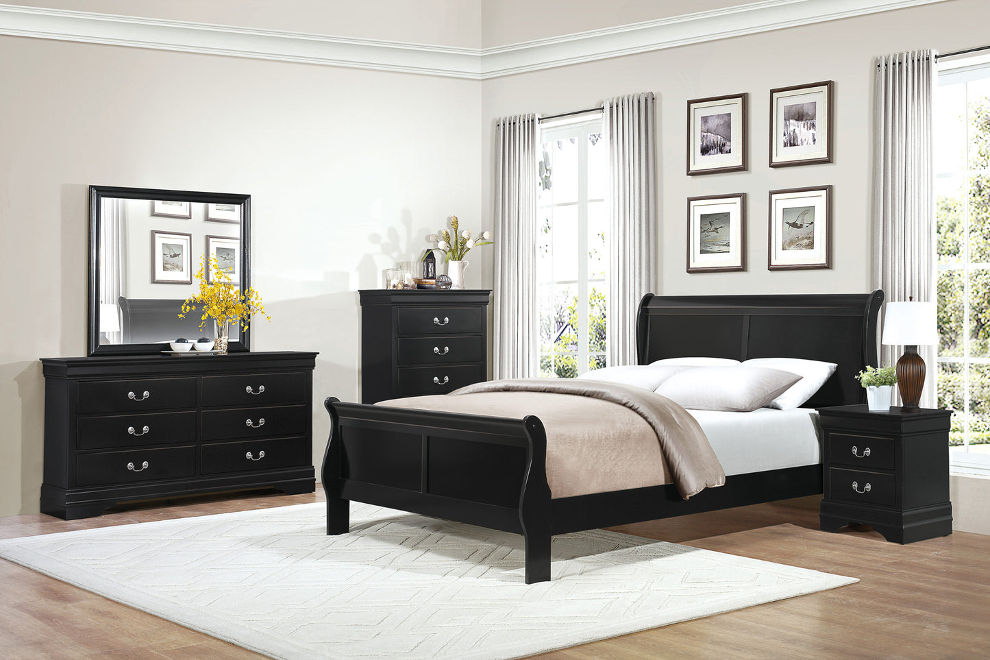 2147BK-1* - (2)Queen Bed