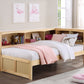 B2043BC-1BC* - (3) Twin Bookcase Corner Bed