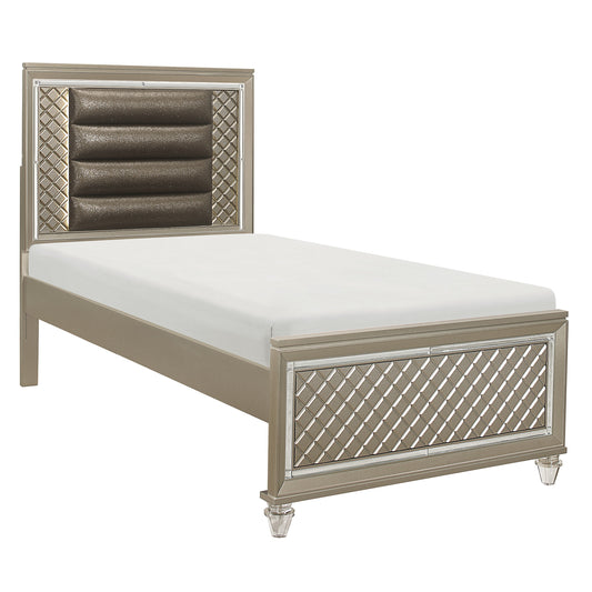 B1515T-1* - (3) Twin Platform Bed