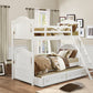 B1799-1*R - (4) Twin/Twin Bunk Bed with Twin Trundle