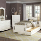 B1799T-1*R - (4) Twin Platform Bed with Twin Trundle
