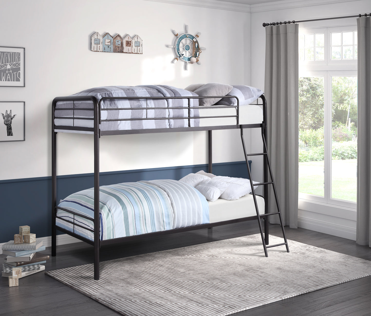 B2009DZ-1 - Twin/Twin Bunk Bed