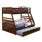 B2013TFDC-1*R - (4) Twin/Full Bunk Bed with Twin Trundle