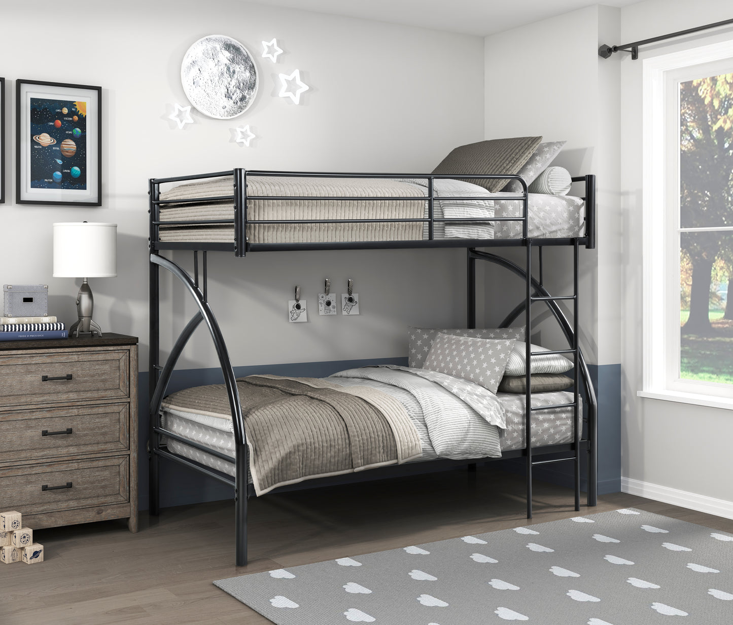 B2020BK-1 - Twin/Twin Bunk Bed