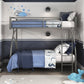 B2020GY-1 - Twin/Twin Bunk Bed