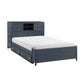 B2024BUBCF-1* - (2) Full Bookcase Bed with Hidden Desk, Stool and Storage Bench