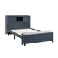 B2024BUBCF-1* - (2) Full Bookcase Bed with Hidden Desk, Stool and Storage Bench
