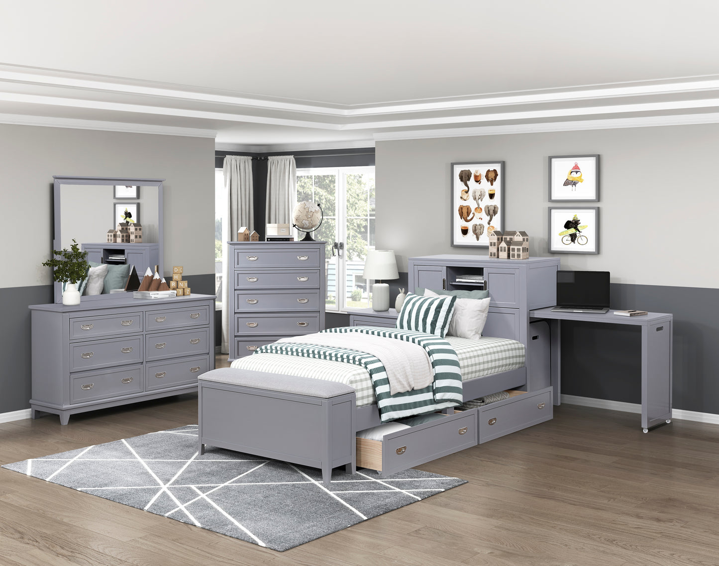 B2024GY-4 - Night Stand