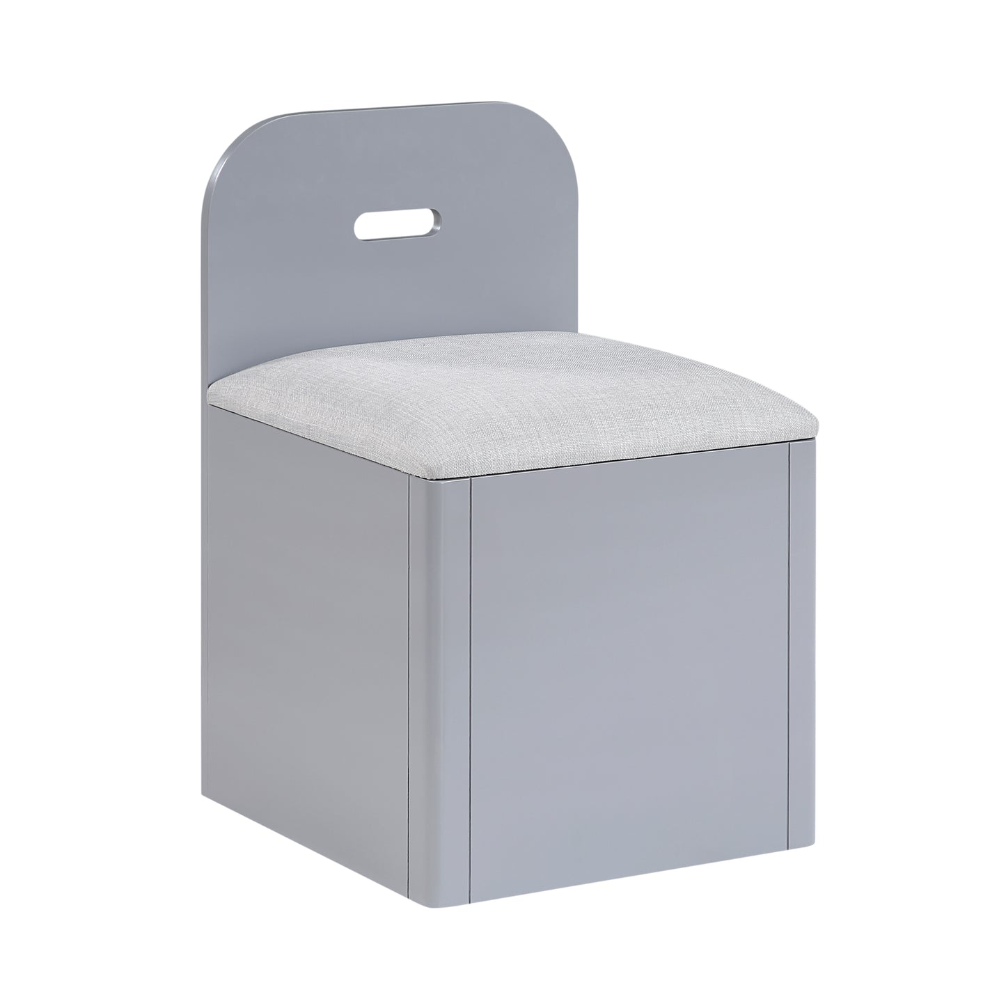 B2024GYBCF-1* - (2) Full Bookcase Bed with Hidden Desk, Stool and Storage Bench