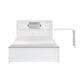 B2024WHBCF-1* - (2) Full Bookcase Bed with Hidden Desk, Stool and Storage Bench