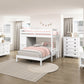 B2024WHLTF-1* - (6) Twin/Full Loft Bunk Bed with Chest and Hidden Desk
