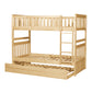 B2043-1*R - (4) Twin/Twin Bunk Bed with Twin Trundle
