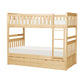 B2043-1*R - (4) Twin/Twin Bunk Bed with Twin Trundle