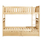 B2043-1*T - (4) Twin/Twin Bunk Bed with Storage Boxes