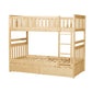 B2043-1*T - (4) Twin/Twin Bunk Bed with Storage Boxes