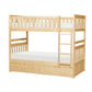 B2043-1*T - (4) Twin/Twin Bunk Bed with Storage Boxes