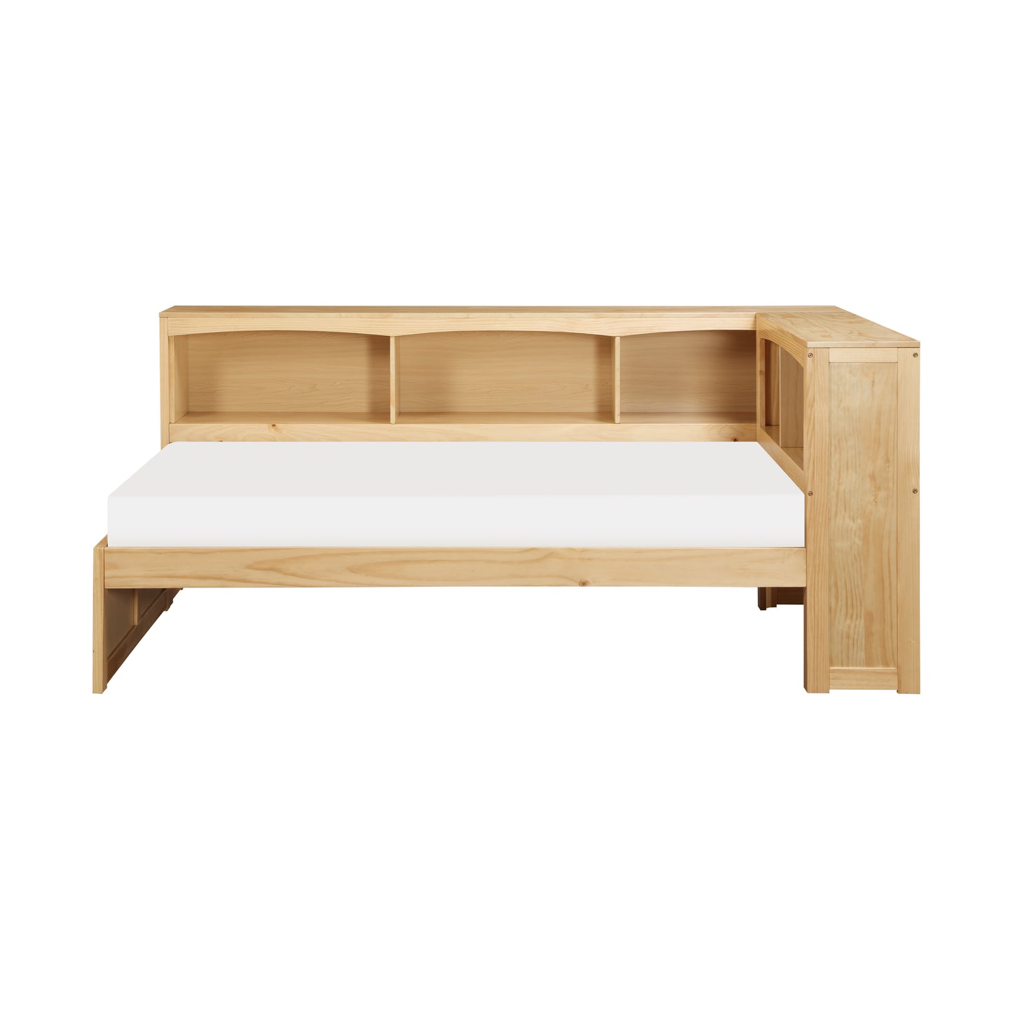 B2043BC-1BC* - (3) Twin Bookcase Corner Bed