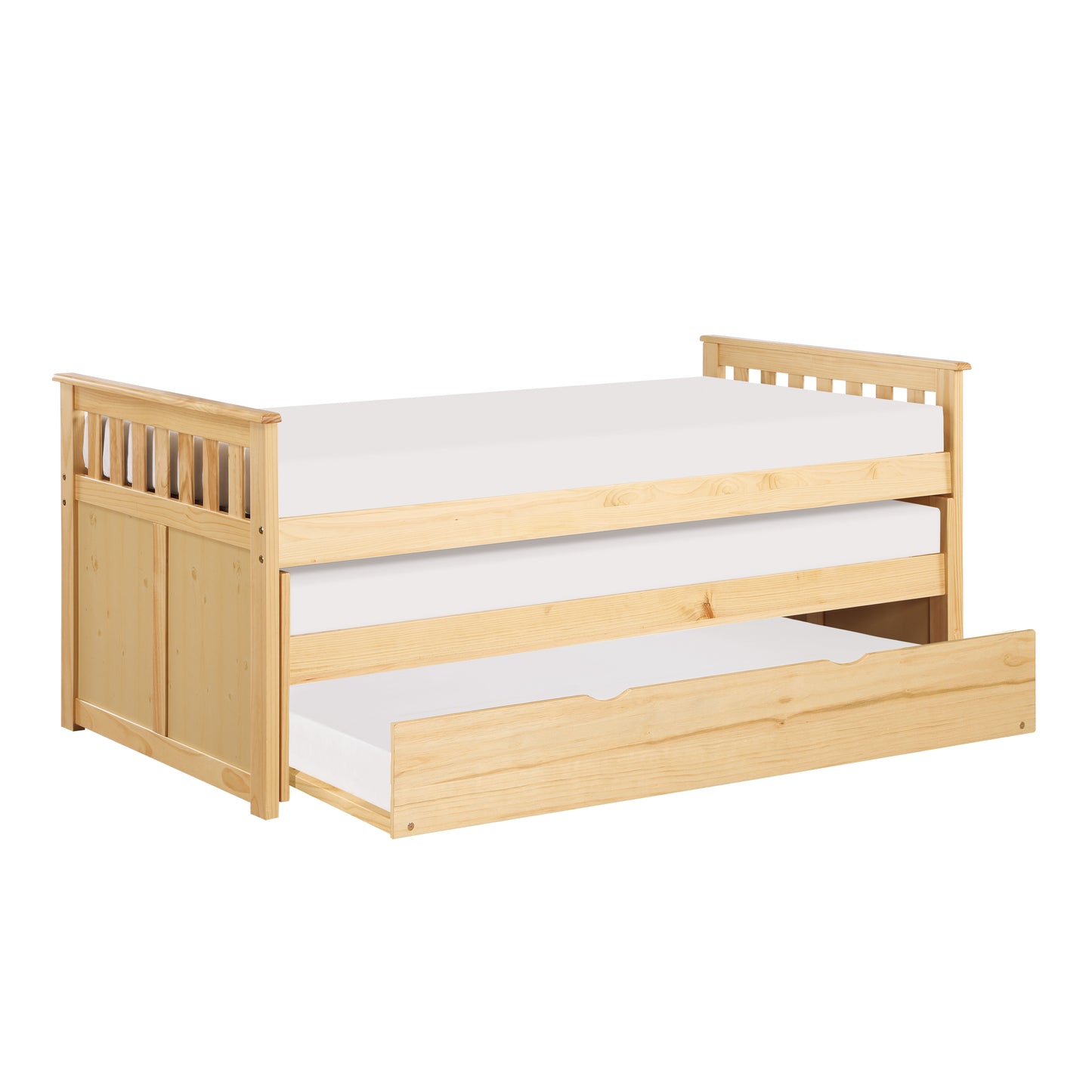 B2043RT-1R* - (4) Twin/Twin Bed with Twin Trundle