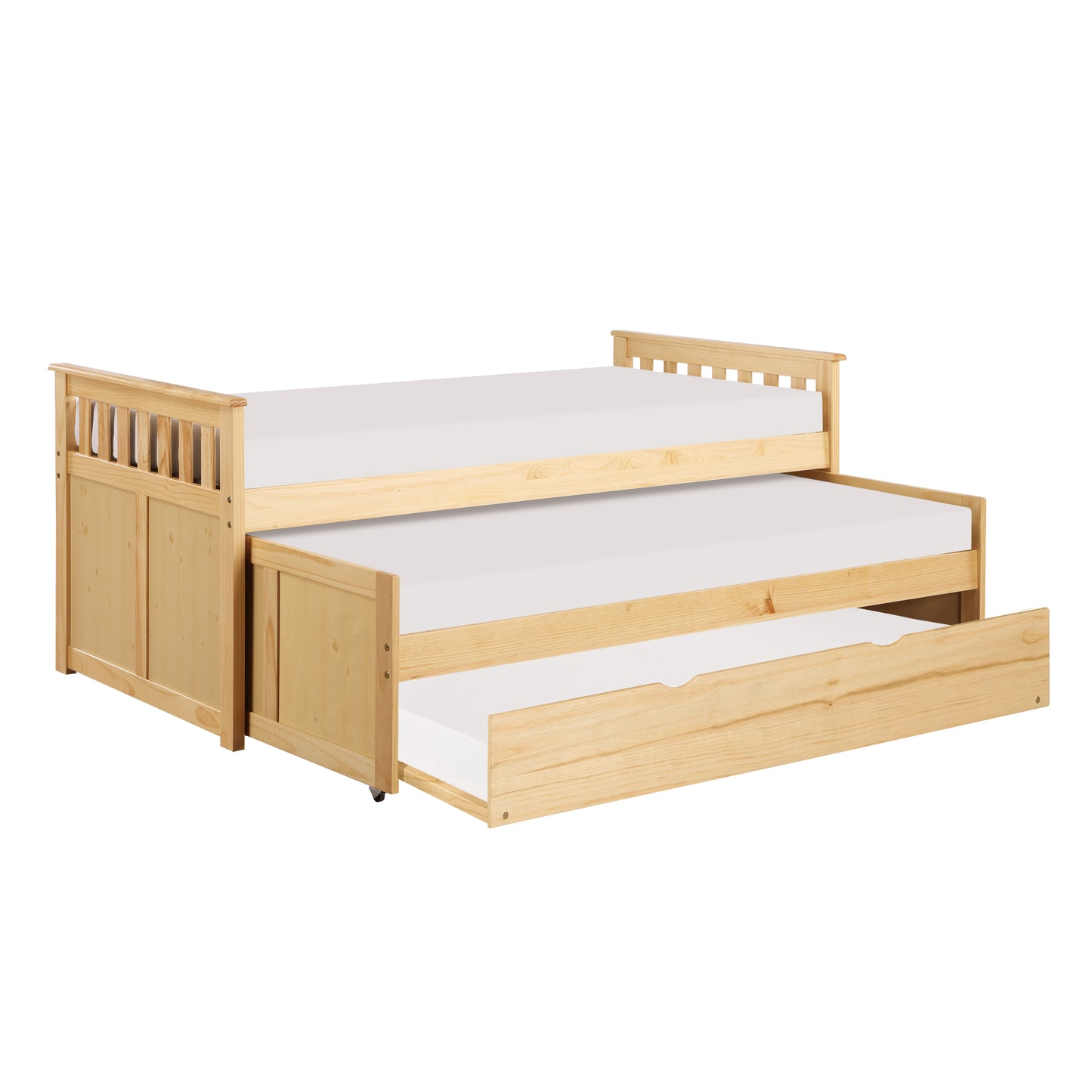 B2043RT-1R* - (4) Twin/Twin Bed with Twin Trundle