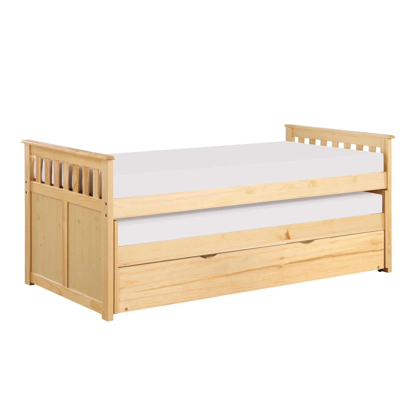 B2043RT-1R* - (4) Twin/Twin Bed with Twin Trundle
