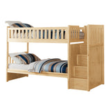 B2043SB-1* - (4) Twin/Twin Step Bunk Bed