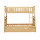 B2043TF-1*R - (4) Twin/Full Bunk Bed with Twin Trundle