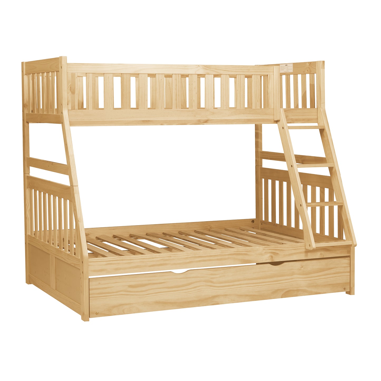 B2043TF-1*R - (4) Twin/Full Bunk Bed with Twin Trundle