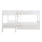 B2053CNW-1R* - (4) Corner Bunk Bed with Twin Trundle