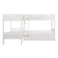 B2053CNW-1T* - (4) Corner Bunk Bed with Storage Boxes