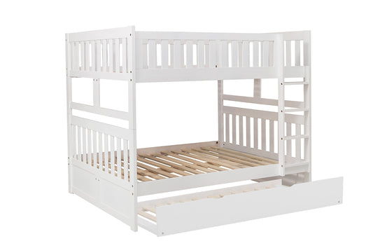 B2053FFW-1*R - (4) Full/Full Bunk Bed with Twin Trundle