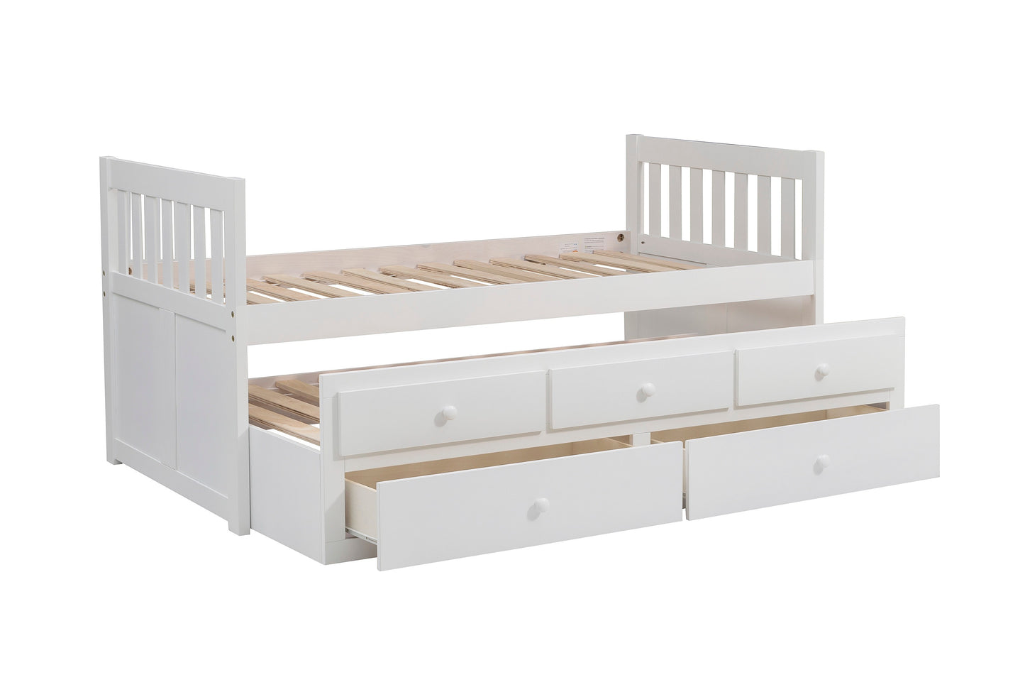 B2053PRW-1* - (2) Twin/Twin Trundle Bed