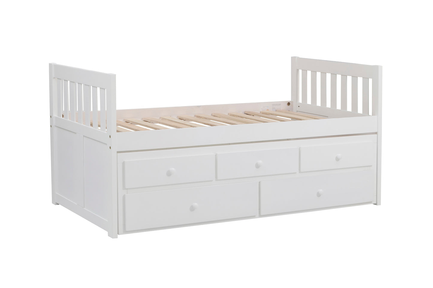 B2053PRW-1* - (2) Twin/Twin Trundle Bed