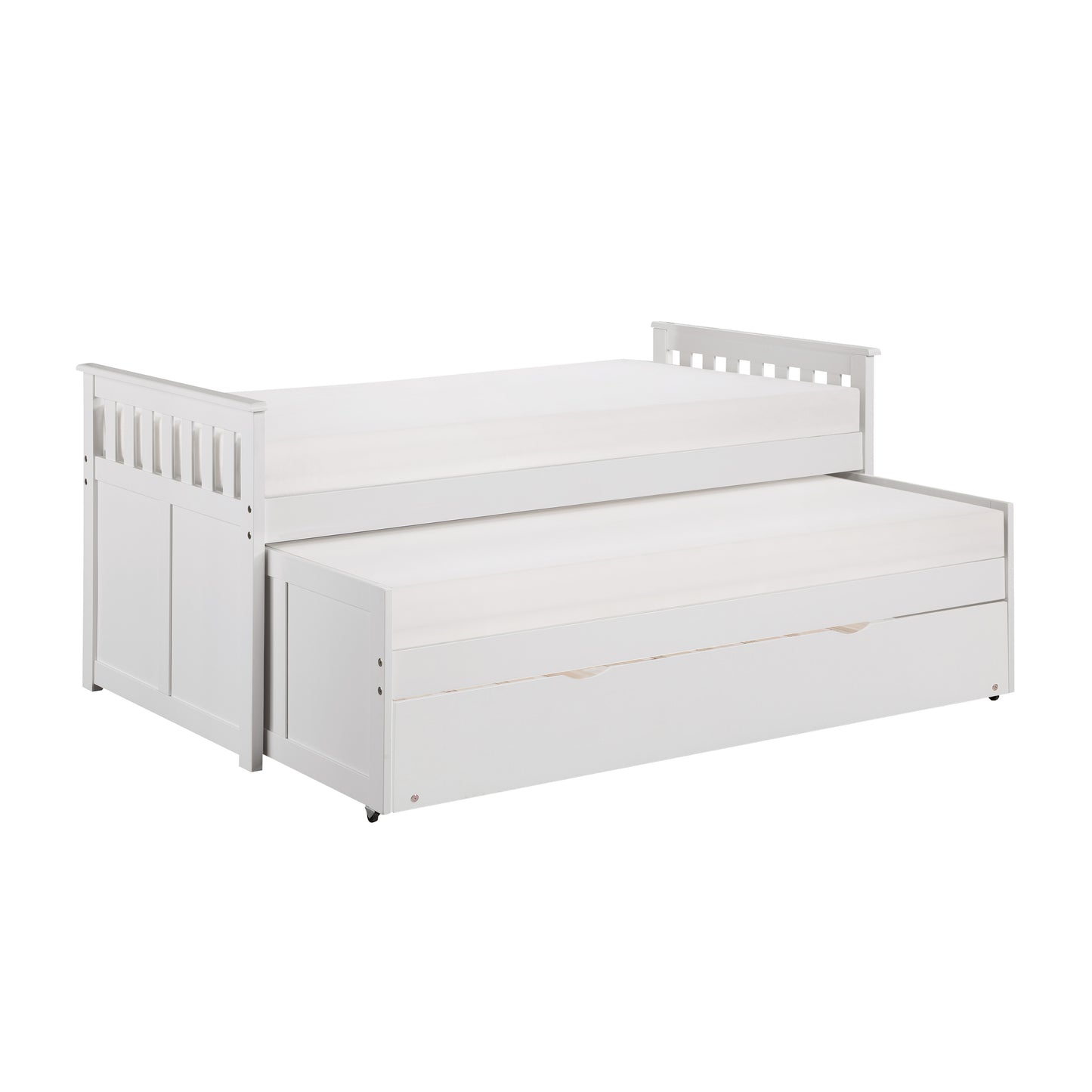 B2053RTW-1R* - (4) Twin/Twin Bed with Twin Trundle