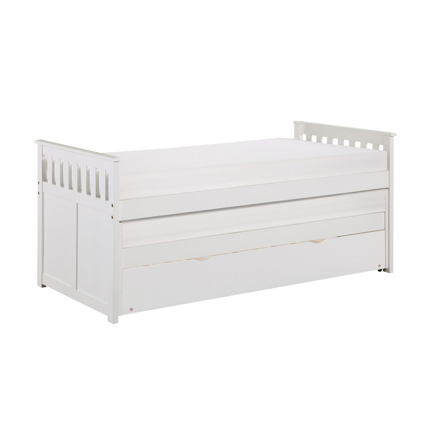 B2053RTW-1R* - (4) Twin/Twin Bed with Twin Trundle