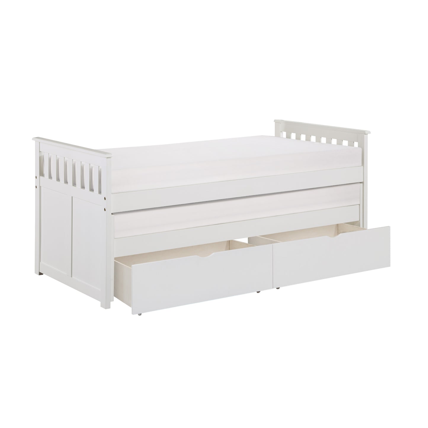B2053RTW-1T* - (4) Twin/Twin Bed with Storage Boxes