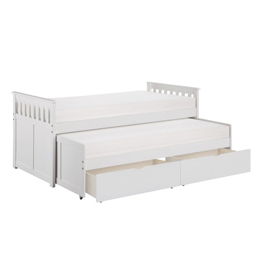 B2053RTW-1T* - (4) Twin/Twin Bed with Storage Boxes