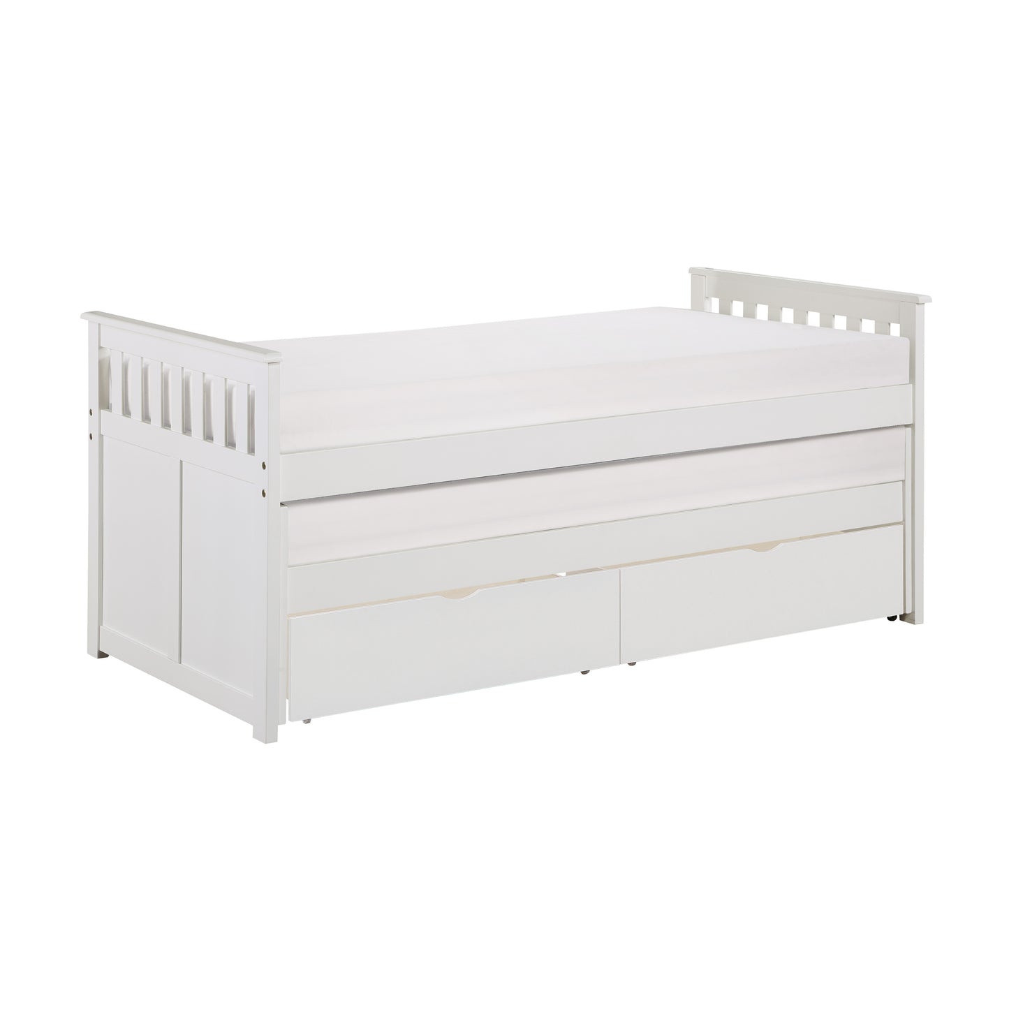 B2053RTW-1T* - (4) Twin/Twin Bed with Storage Boxes