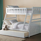 B2053TFW-1*R - (4) Twin/Full Bunk Bed with Twin Trundle