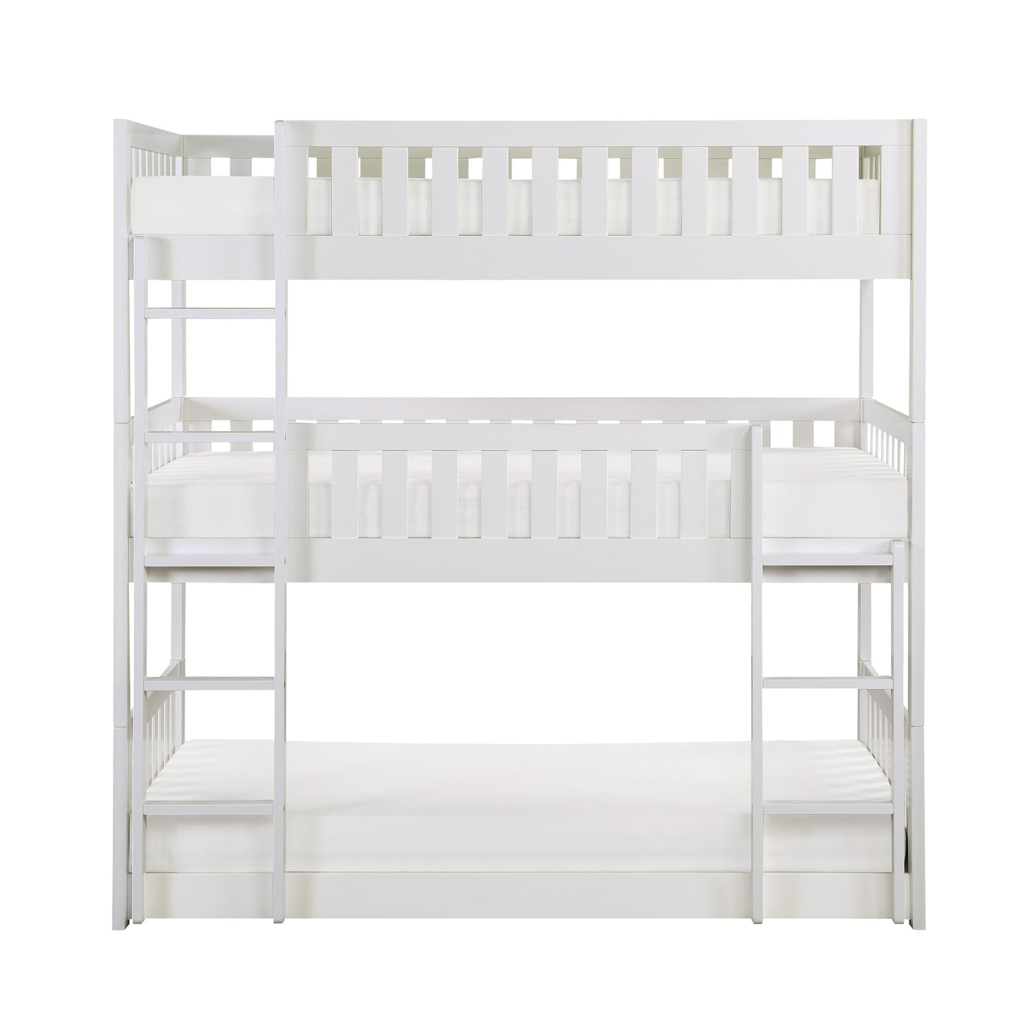 B2053TTTW-1* - (3) Triple Bunk Bed