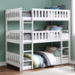 B2053TTTW-1* - (3) Triple Bunk Bed