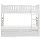 B2053W-1*T - (4) Twin/Twin Bunk Bed with Storage Boxes